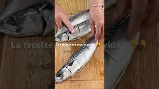 Enfin, une bonne recette pour appr&eacute;cier le maquereau #food  #recette #poisson  #fish #cuisine