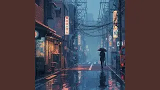 Rain on Akihabara