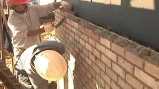 14 Moisture Management in Residential Construction Series   Brick Installation Drainage Cavity Wall clipnabber com