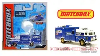 matchbox e-one mobile command center