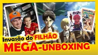 UNBOXING DE MANG&Aacute;S CL&Aacute;SSICOS DIA DOS PAIS - RARIDADES MERCADO BRASILEIRO COM AJUDANTE SUPER FRANKY !