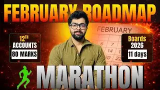 February Roadmap || Biggest Announcement || Score 80/80 in Accounts || Manan Bhaiya