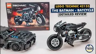 Подробный обзор сборки LEGO Technic 42155 The Batman - Batcycle