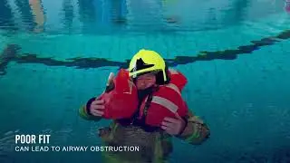 Specialised Lifejackets For Wearers Of Head Protection And SCBA