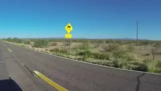 Arizona State Route 86 East from Indian Route 34, Tohono O'odham Nation, 11 September 2018, GP012503