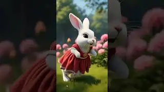 #dancing #rabbit #playing #garden #beautiful rabbit