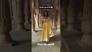 Best use of CGI(Computer-generated imagery) 😍😍 #indian #girl #saaree #model #graphics #cgi #2024