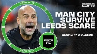 &lsquo;That Manchester City CAN&rsquo;T chase down Arsenal!&rsquo; 😬 Man City 3-2 Leeds REACTION | ESPN FC