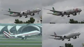 Airliners, Freighters | Spotting at Bangkok Suvarnabhumi | 28JUL2025 [4K]