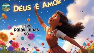 Tr&ecirc;s Palavrinhas | Uma Can&ccedil;&atilde;o Infantil Que Ensina o Amor de Deus! 🙏💖