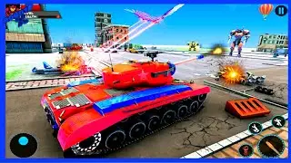 Eagle Robot Flying Sim: Cars Transform Game 2021 Android gameplay