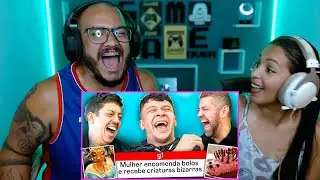 REAGINDO AOS BOLOS MAIS ENGRAÇADOS DO MUNDO 😂😂 (ft. Renato Albani & Victor Sarro)  @canalcanalha