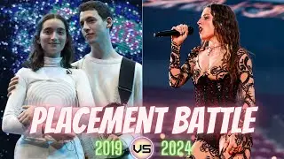 Eurovision:Placement Battle - 2019 vs 2024