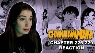 Yoru is kind of making me sad? - CHAINSAW MAN PT 2 CHAPTER 226-229 MANGA REACTION
