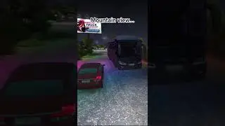 Mountain view in Bus Simulator Indonesia #bussidmod #bussid #bussimulatorindonesia #bussimulator