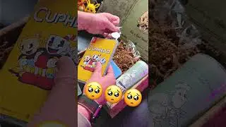РАСПАКОВКА! СЮРПРИЗ-Праздничный набор Cuphead от Studio MDHR!!! 🎁🤯 #nintendoswitch #cuphead #расп...