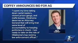 Former Assistant US Attorney Nick Coffey announces candidacy for Oklahoma attorney general