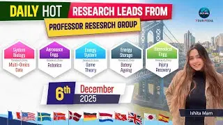 Best Research Topics for PhD 2025 | Engineering , Robotics & Biology | 6th Dec 2025