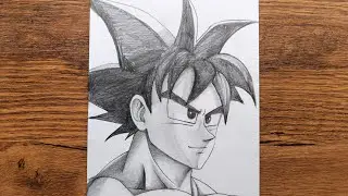 How to Draw Goku | Anime Drawing for beginners | Easy Anime Drawing step-by-step 