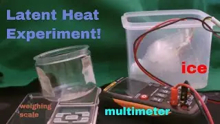 At-Home Laboratory Demo - Latent Heat of Fusion (Ice)