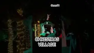 Exploring a Magical Christmas village Portugal #shorts #christmasvillage #christmas