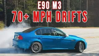 70+ MPH  DRIFTS IN AN BMW E90 M3!