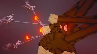 Attack on Titan (AOT MOD) in People Playground
