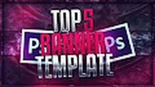 TOP 5 FREE YouTube Banner Templates #1 | FREE DOWNLOAD