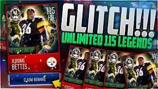 FREE 115 *GLITCH* ULTIMATE LEGENDS! (PATCHED) | Madden Mobile 18