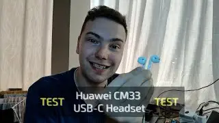 Techview Podcast Show: Huawei CM33 USB-C Headset Test