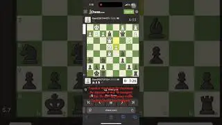 Play 148| He Saw the #trap &hellip; Still Lost His #rook to #knight Checks 👑🔥 #chess #chessgame #checkmate
