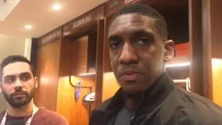 Pelicans G Langston Galloway on Saturday's 122-116 overtime win over the Hornets