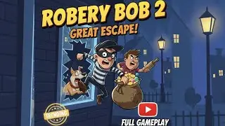My first gameplay video 😁❤ Robbery bob 2/ can i complete the mission 😮 #gaming #games #viral #gamer 