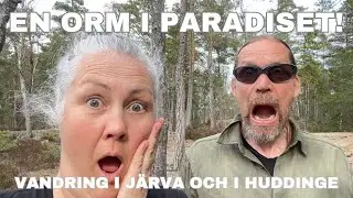 Påhälsning av en snok! | Invigning av vårt Trangia Mini spritkök.