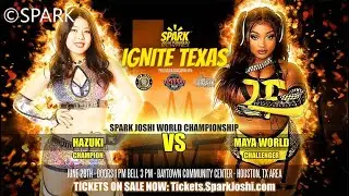 Hazuki (c) v Maya World / SPARK Joshi World Title Match / SPARK Ignite Texas 2025 / WWE 2K25