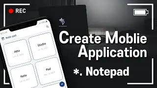 How to Create Notepad in Android Studio  | Part 1 | UI Design (XML, JAVA)