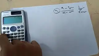 حل مسائل* التفاضل * 2ث باستخدام الآله الحاسبه جزء1🌺