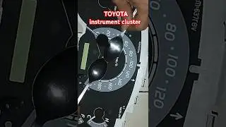 Removing speedometer needle/pointer