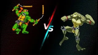 Mugen Match Ups 212 - Michelangelo vs. Rash