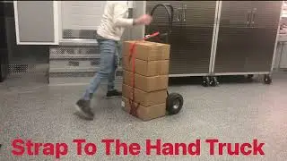 How To Secure Boxes To A 2 Wheel Dolly Hand Truck Keyfit Tools Kicker Jack Available On Amazon