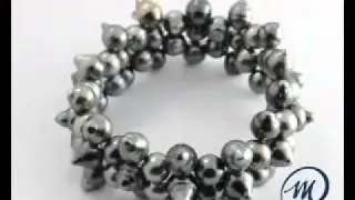 Beautiful Tahitian Pearl Cocolo Bracelet Manapearl. MPT270.mov