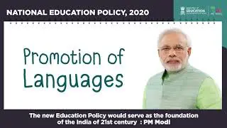 Promotion of Languages #NationalEducationPolicy2020