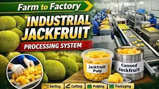 Jackfruit Processing Factory | Industrial Food Processing System