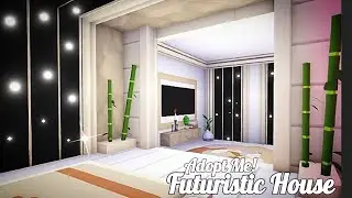 Adopt Me! Aesthetic Dream Bedroom | Futuristic House |Speed Build Design & Ideas | Part 3