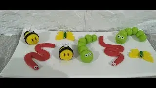Fondant Bugs