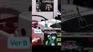 Cappella -Move on Baby- 🎸guitar shred version (clean/overdrive tone) 