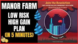 MANOR FARM and DRIP NETWORK: Low Risk High Gain Strategy in 5 minutes