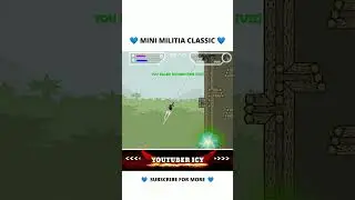 Mini Mlilita Classic Pro Outfit Gameplay🔥#1v4 #minimilitia #doodlearmy2 #minimilitiaclassic #shorts