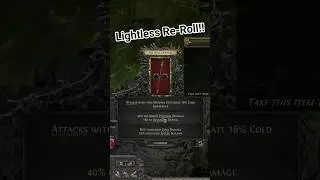Lightless Reroll Crafting Tech by Diztoh | POE 2 #pathofexile2 #crafting #shorts