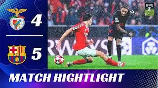 &laquo;Барселона&raquo; &mdash; &laquo;Бенфика&raquo; 5&ndash;4, UCL 2025 на FC 25 | Настоящие моменты